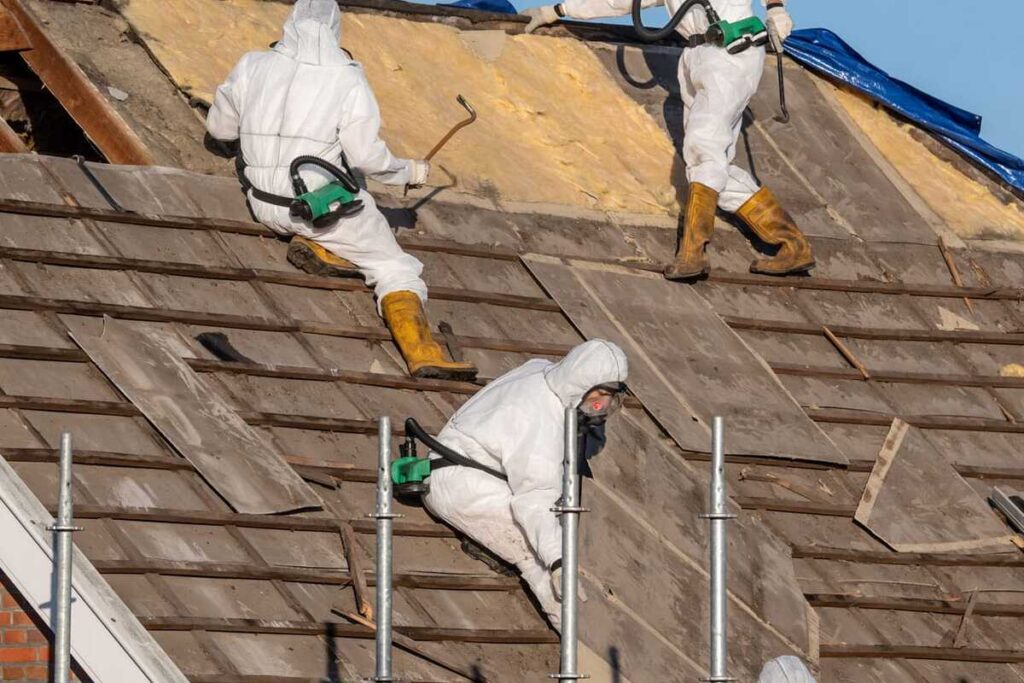 roof asbestos removal in Harrisburg