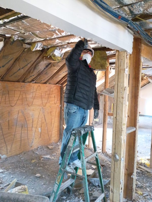 Inspection for safe removle of harmful materails